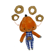 Pumpkin Nose Work Dog Toy - NEW!!!